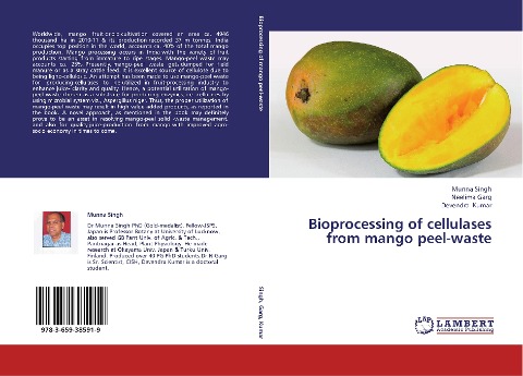 Bioprocessing of cellulases from mango peel-waste