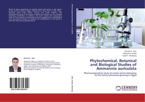 Phytochemical, Botanical and Biological Studies of Ammannia auriculata: Pharmacognostical study of certain plants belonging to the family Lythraceae growing in Egypt