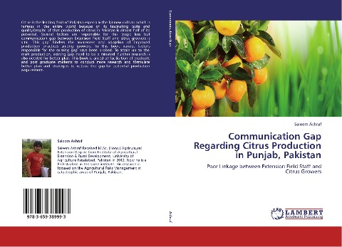 Communication Gap Regarding Citrus Production in Punjab, Pakistan: Poor Linkage between Extension Field Staff and Citrus Growers