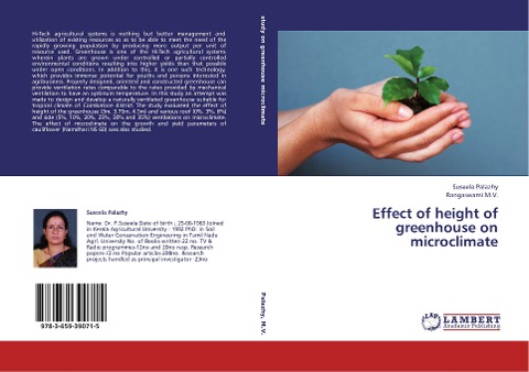 Effect of height of greenhouse on microclimate