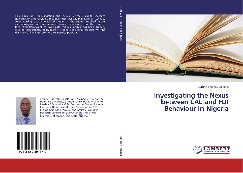 Investigating the Nexus between CAL and FDI Behaviour in Nigeria
