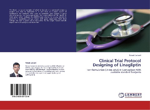 Clinical Trial Protocol Designing of Linagliptin: Test formulation (DI-ME-LINA) In Comparison With available standard Tradjenta