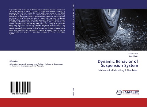 Dynamic Behavior of Suspension System: Mathematical Modelling & Simulation