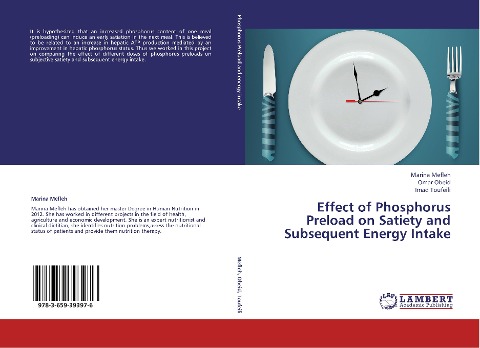 Effect of Phosphorus Preload on Satiety and Subsequent Energy Intake