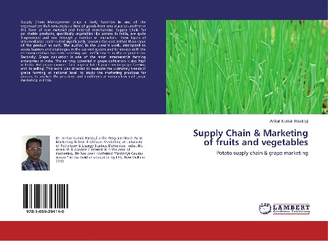 Supply Chain & Marketing of fruits and vegetables: Potato supply chain & grape marketing