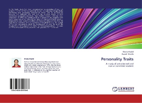 Personality Traits: A study of art-oriented and non art-oriented student