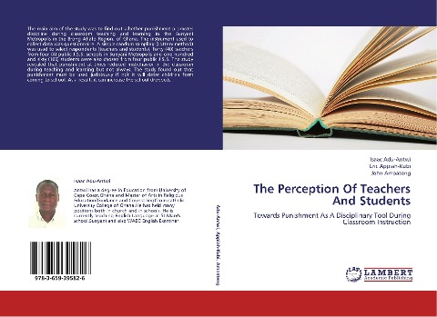 The Perception Of Teachers And Students: Towards Punishment As A Disciplinary Tool During Classroom Instruction