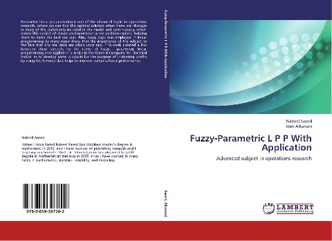 Fuzzy-Parametric L P P With Application: Advanced subject in operations research