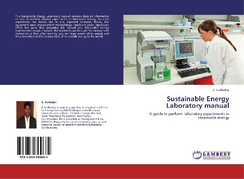Sustainable Energy Laboratory manual: A guide to perform laboratory experiments in renewable energy