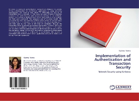 Implementation of Authentication and Transaction Security: Network Security using Kerberos