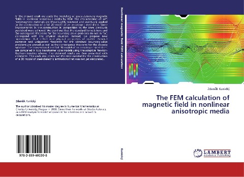 The FEM calculation of magnetic field in nonlinear anisotropic media