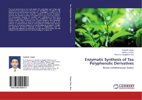 Enzymatic Synthesis of Tea Polyphenolic Derivatives: Kinetic and Mechanistic Studies