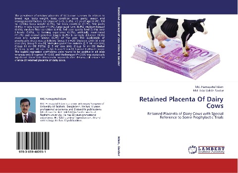 Retained Placenta Of Dairy Cows: Retained Placenta of Dairy Cows with Special Reference to Some Prophylactic Trials