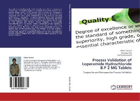 Process Validation of Loperamide Hydrochloride B.P 2 MG Tablets: Prospective and Retrospective Process Validation