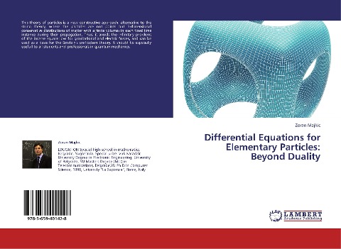 Differential Equations for Elementary Particles: Beyond Duality