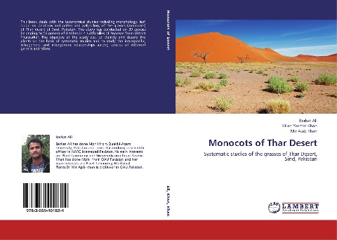 Monocots of Thar Desert: Systematic studies of the grasses of Thar Desert, Sind, Pakistan