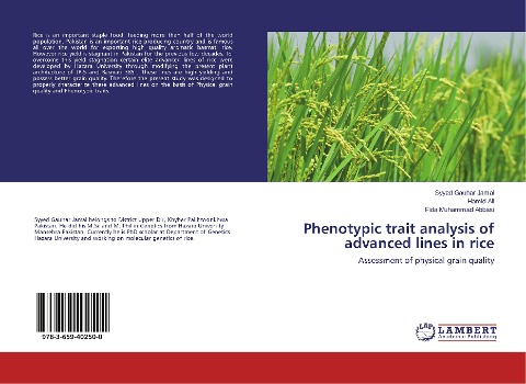 Phenotypic trait analysis of advanced lines in rice: Assessment of physical grain quality