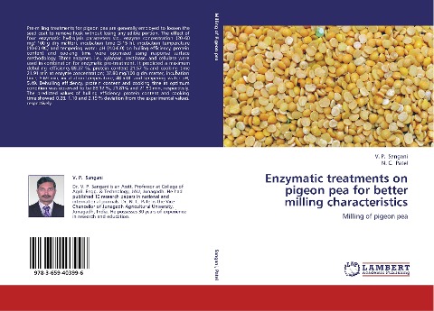 Enzymatic treatments on pigeon pea for better milling characteristics: Milling of pigeon pea