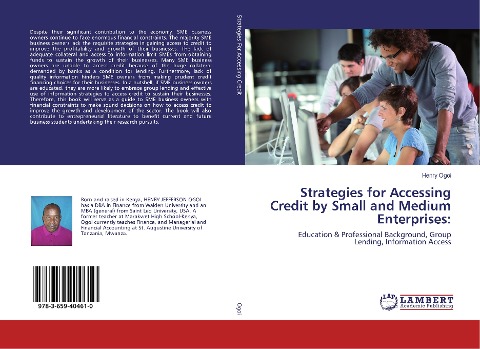 Strategies for Accessing Credit by Small and Medium Enterprises:: Education & Professional Background, Group Lending, Information Access