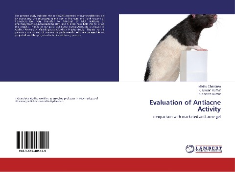 Evaluation of Antiacne Activity: comparison with marketed anti acne gel