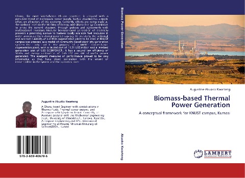 Biomass-based Thermal Power Generation: A conceptual framework for KNUST campus, Kumasi