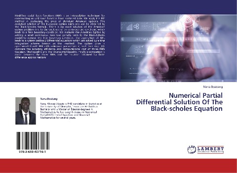 Numerical Partial Differential Solution Of The Black-scholes Equation