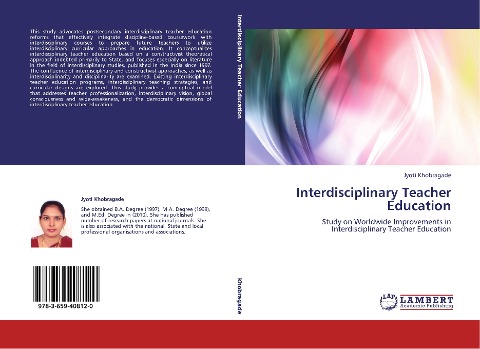 Interdisciplinary Teacher Education: Study on Worldwide Improvements in Interdisciplinary Teacher Education