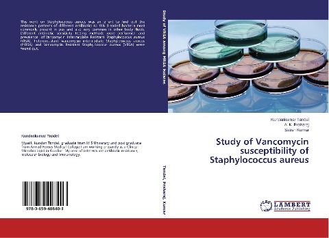 Study of Vancomycin susceptibility of Staphylococcus aureus