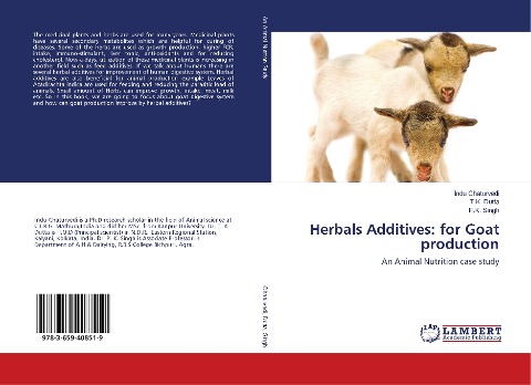 Herbals Additives: for Goat production: An Animal Nutrition case study