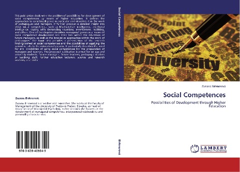 Social Competences: Possibilities of Development through Higher Education