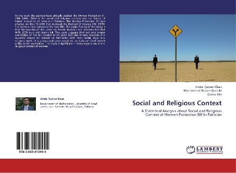Social and Religious Context: A Statistical Analysis about Social and Religious Context of Women Protection Bill in Pakistan