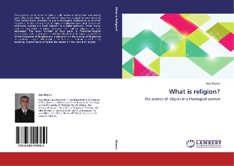What is religion?: The science of religion in a theological context