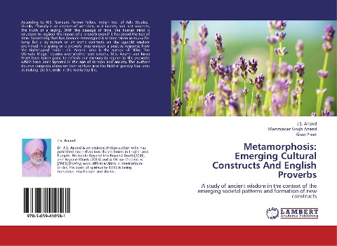 Metamorphosis: Emerging Cultural Constructs And English Proverbs: A study of ancient wisdom in the context of the emerging societal patterns and formation of new constructs