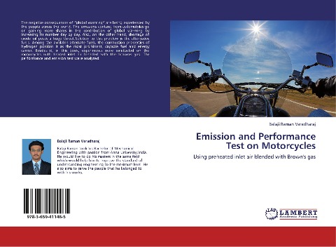 Emission and Performance Test on Motorcycles: Using preheated inlet air blended with Browns gas