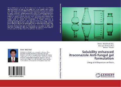 Solubility enhanced itraconazole Anti-fungal gel formulation: Using solid dispersion methods