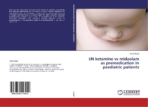 I/N ketamine vs midaolam as premedication in paediatric patients
