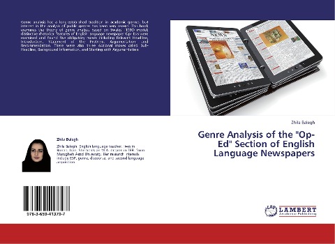 Genre Analysis of the "Op- Ed" Section of English Language Newspapers