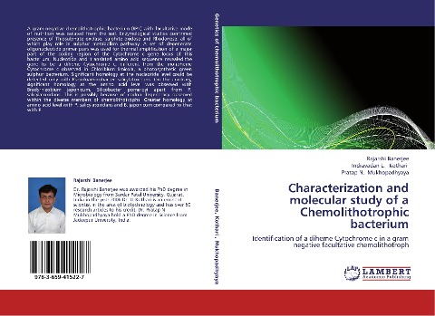 Characterization and molecular study of a Chemolithotrophic bacterium: Identification of a diheme Cytochrome c in a gram negative facultative chemolithotroph