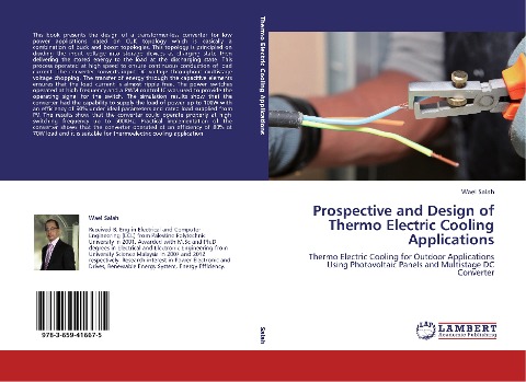 Prospective and Design of Thermo Electric Cooling Applications: Thermo Electric Cooling for Outdoor Applications Using Photovoltaic Panels and Multistage DC Converter