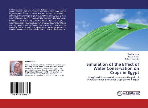Simulation of the Effect of Water Conservation on Crops in Egypt: Using Yield-Stress model to simulate the yield of several summer and winter crops grown in Egypt