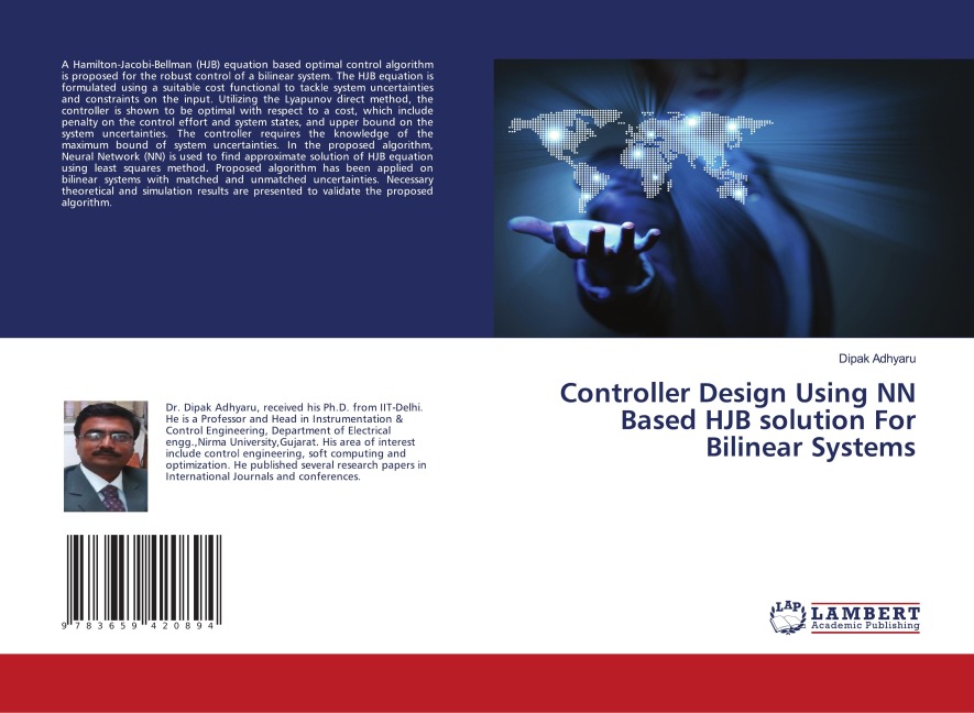 Controller Design Using NN Based HJB solution For Bilinear Systems