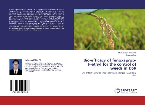 Bio-efficacy of fenoxaprop-P-ethyl for the control of weeds in DSR: An effort towards chemical weed control in Aerobic rice