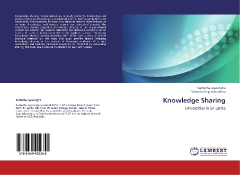 Knowledge Sharing: Universities in Sri Lanka