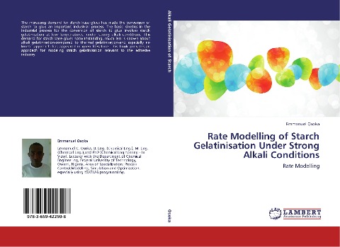 Rate Modelling of Starch Gelatinisation Under Strong Alkali Conditions: Rate Modelling