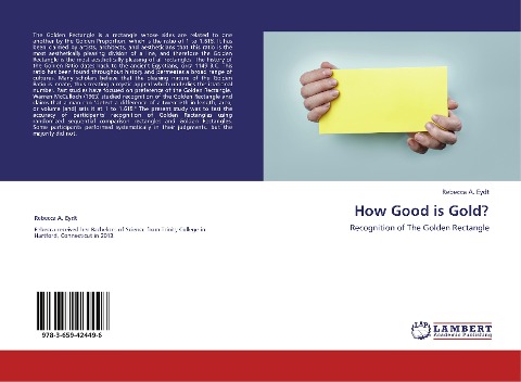 How Good is Gold?: Recognition of The Golden Rectangle