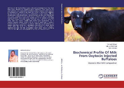 Biochemical Profile Of Milk From Oxytocin Injected Buffaloes: Oxytocin Alter Milk Composition