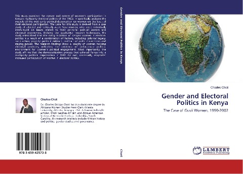 Gender and Electoral Politics in Kenya: The Case of Gusii Women, 1990-2002