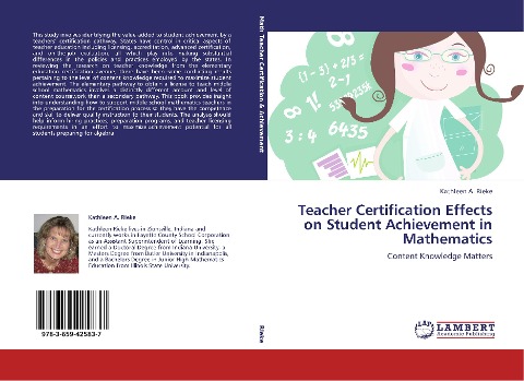 Teacher Certification Effects on Student Achievement in Mathematics: Content Knowledge Matters