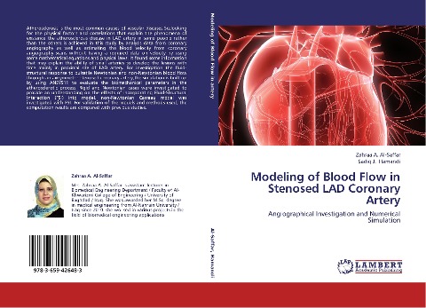 Modeling of Blood Flow in Stenosed LAD Coronary Artery: Angiographical Investigation and Numerical Simulation