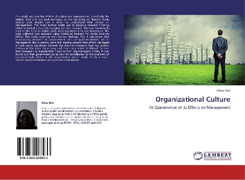 Organizational Culture: An Examination of its Effects on Management